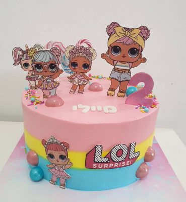 עוגות קצפת בנות