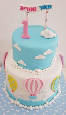 עוגות בצק סוכר לתינוקות