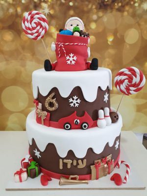 עוגות בצק סוכר בנים