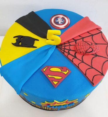 עוגות בצק סוכר בנים