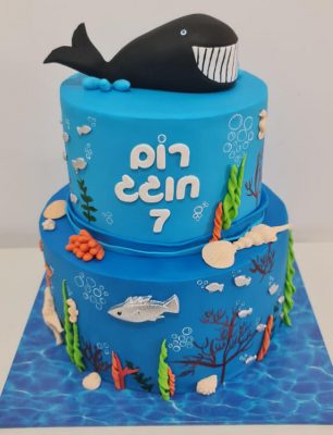 עוגות בצק סוכר בנים