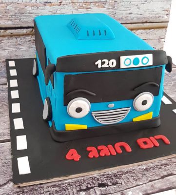 עוגות בצק סוכר בנים