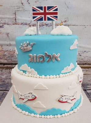 עוגות בצק סוכר בנים