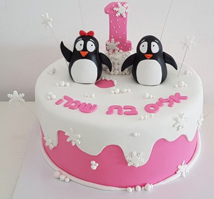 עוגות בצק סוכר בנות