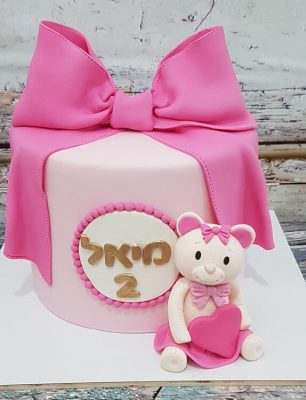 עוגות בצק סוכר בנות