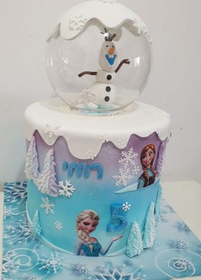 עוגות בצק סוכר בנות