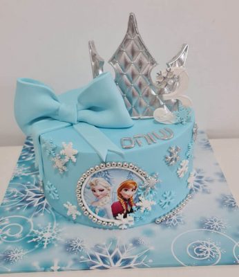 עוגות בצק סוכר בנות