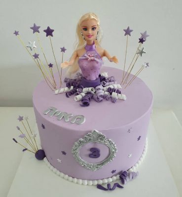 עוגות בצק סוכר בנות