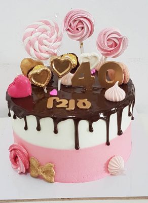 עוגות קצפת דריפ קייק