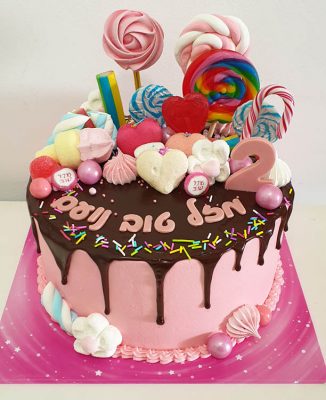 עוגות קצפת דריפ קייק