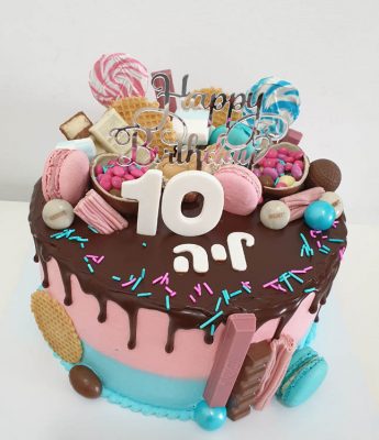 עוגות קצפת דריפ קייק