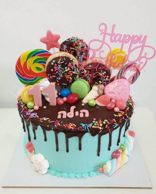 עוגות קצפת דריפ קייק