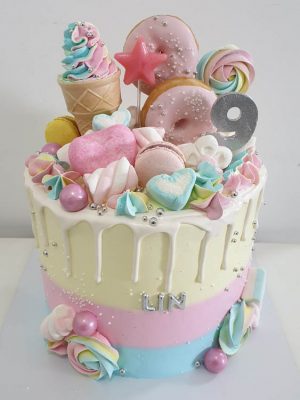 עוגות קצפת דריפ קייק