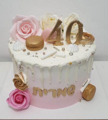 עוגות קצפת דריפ קייק